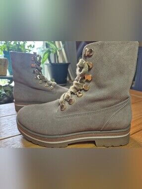 Limelight Moto Combat Boots - Size 6.5